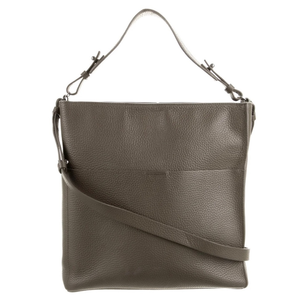 Pristine All Saints Textured Leather Tote